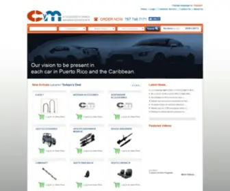 CYmdistributors.com(Distributors of Japanese and Korean Autoparts in PR) Screenshot