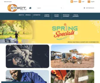 Cymot.com.na(CYMOT Namibia) Screenshot