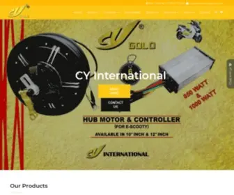 Cymotorsindia.in(CY International in New Delhi) Screenshot