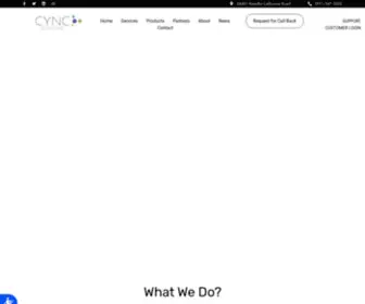 CYNcsolutions.com(CYNC Solutions) Screenshot