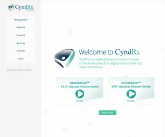 CYNDRX.com(Patients First) Screenshot
