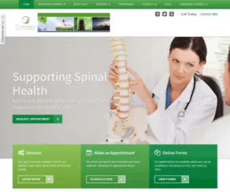 Cynergychiropractic.com(Cynergy Chiropractic Health and Wellness) Screenshot