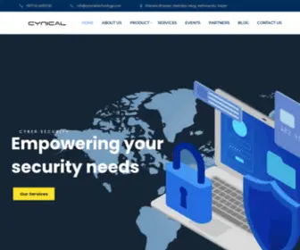 Cynicaltechnology.com(Kathmandu based cyber security startup company. services) Screenshot