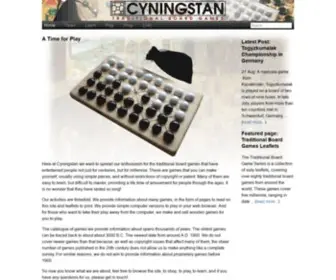 Cyningstan.com(A Time for Play) Screenshot