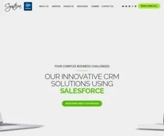 CYntexa.com(IT Consulting Company) Screenshot