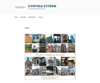 CYNthiacitron.com(Cynthia Citron) Screenshot