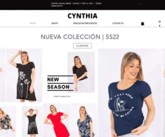 CYNthiacollection.com(Indumentaria Femenina) Screenshot