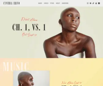 CYNthiaerivo.net(Cynthia Erivo) Screenshot