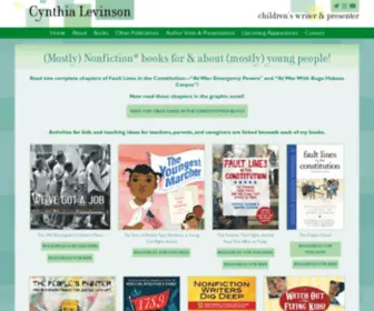 CYNthialevinson.com((Mostly) Nonfiction) Screenshot
