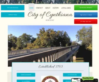 CYNthianaky.com(Cynthiana Online) Screenshot