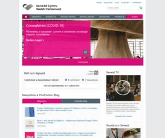 Cynulliadcymru.org(The Welsh Parliament) Screenshot