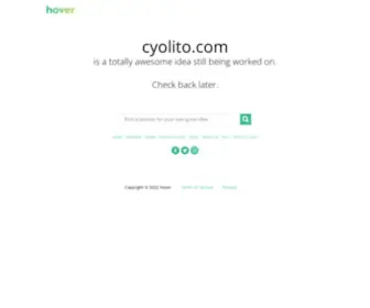 Cyolito.com(Cyolito) Screenshot