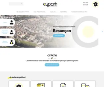 Cypath.fr(Accueil) Screenshot