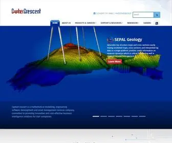 CYphercrescent.com.ng(Oil and gas company) Screenshot