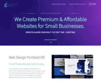 CYphonportlandwebdesign.com(Cyphon Design) Screenshot