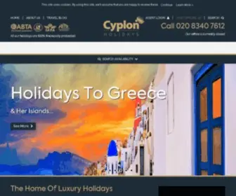 CYplon.co.uk(Cyplon Holidays) Screenshot