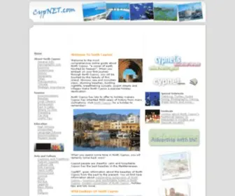 CYpnet.com(Discover North Cyprus) Screenshot