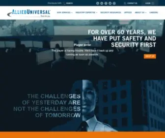 CYpress-Security.com(Allied Universal Security Services) Screenshot