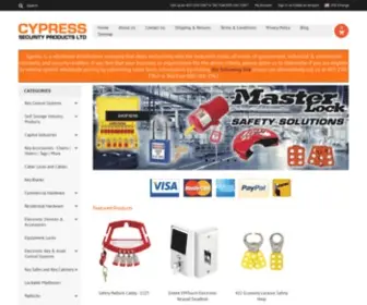 CYpress-Security.net(Cypress Security Products) Screenshot
