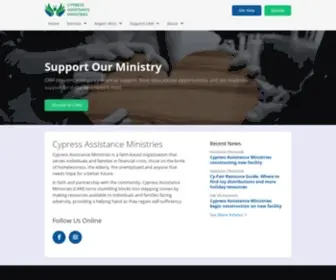 CYpressassistance.org(Cypress Assistance Ministries) Screenshot