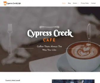 CYpresscreekcafe.com(CYpresscreekcafe) Screenshot