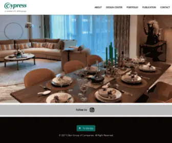 CYpressdesign.com.hk(Cypress Design) Screenshot