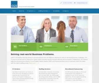 CYpressgs.com(CGS IT and Staffing) Screenshot