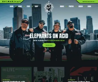 CYpresshill.com(Cypress Hill) Screenshot