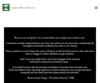 CYpressriveradvisors.com(Cypress River Advisors) Screenshot