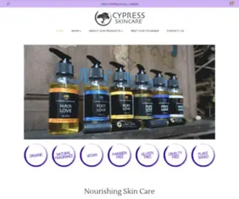 CYpressskincare.com(CYPRESS SkinCare) Screenshot