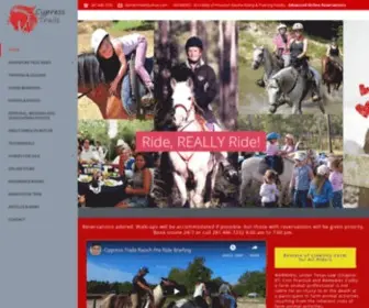 CYpresstrailsranch.com(Cypress Trails Ranch) Screenshot