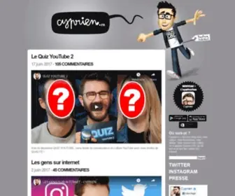 CYprien.fr(Les) Screenshot