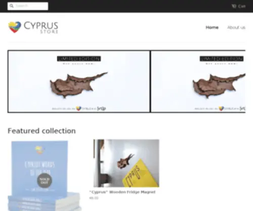 CYpriotwords.com(Create an Ecommerce Website and Sell Online) Screenshot