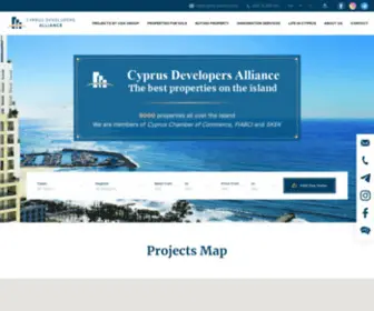 CYprus-Alliance.com(Недвижимость на Кипре) Screenshot