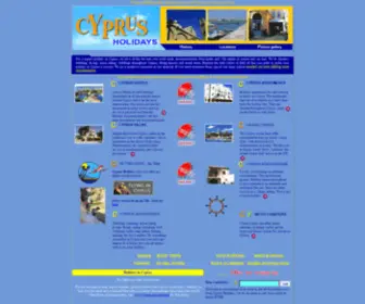 CYprus-Holidays.com(Holidays in Cyprus) Screenshot