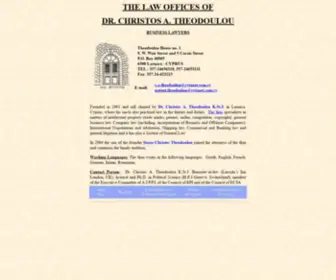 CYprus-Law.com.cy(The Law Offices of C) Screenshot