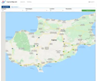 CYprus-Map.com(Cyprus Businesses) Screenshot