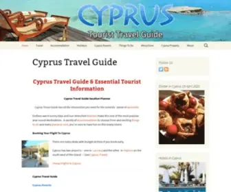 CYprus-Tourist-Guide.com(Cyprus Travel Guide & Tourist Information) Screenshot