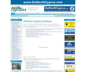 CYprus44.com(North Cyprus) Screenshot