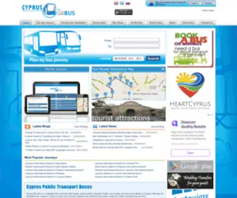 CYprusairportbuses.com(Cyprus By Bus) Screenshot