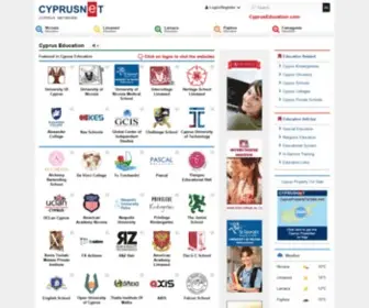 CYpruseducation.com(Cyprus Education) Screenshot