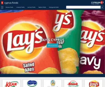 CYprusfoods.com(Cyprus Foods) Screenshot