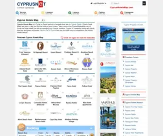 CYprushotelsmap.com(Cyprus Hotels Map) Screenshot