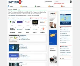 CYprusinternet.com(Cyprus Internet) Screenshot