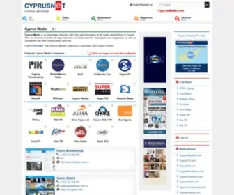CYprusmedia.com(Cyprus Media) Screenshot
