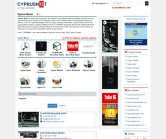 CYprusmusic.com(Cyprus Music) Screenshot