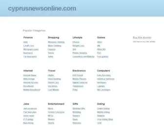 CYprusnewsonline.com(Cyprus News Online) Screenshot