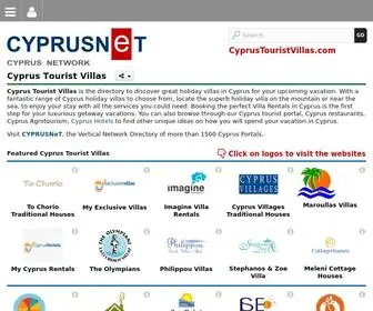 CYprustouristvillas.com(Cyprus Tourist Villas) Screenshot