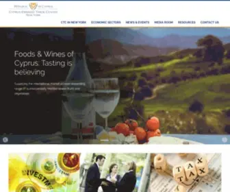 CYprustradeny.org(Cyprus Embassy Trade Center) Screenshot
