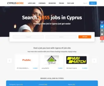 CYpruswork.com(Jobs in Cyprus) Screenshot